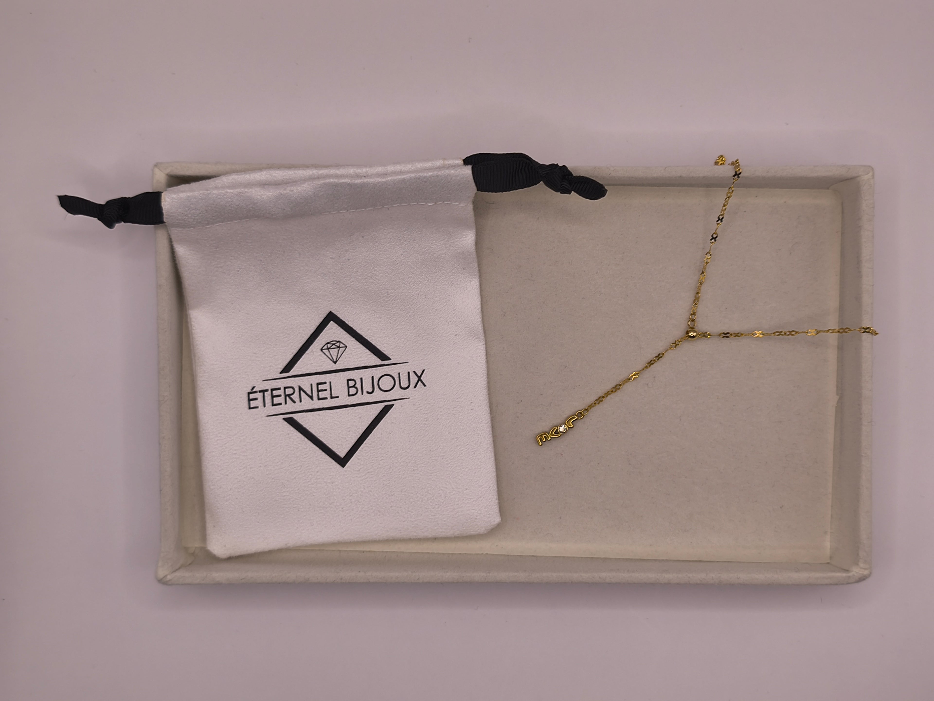 Collier Angélie lasso "Love"