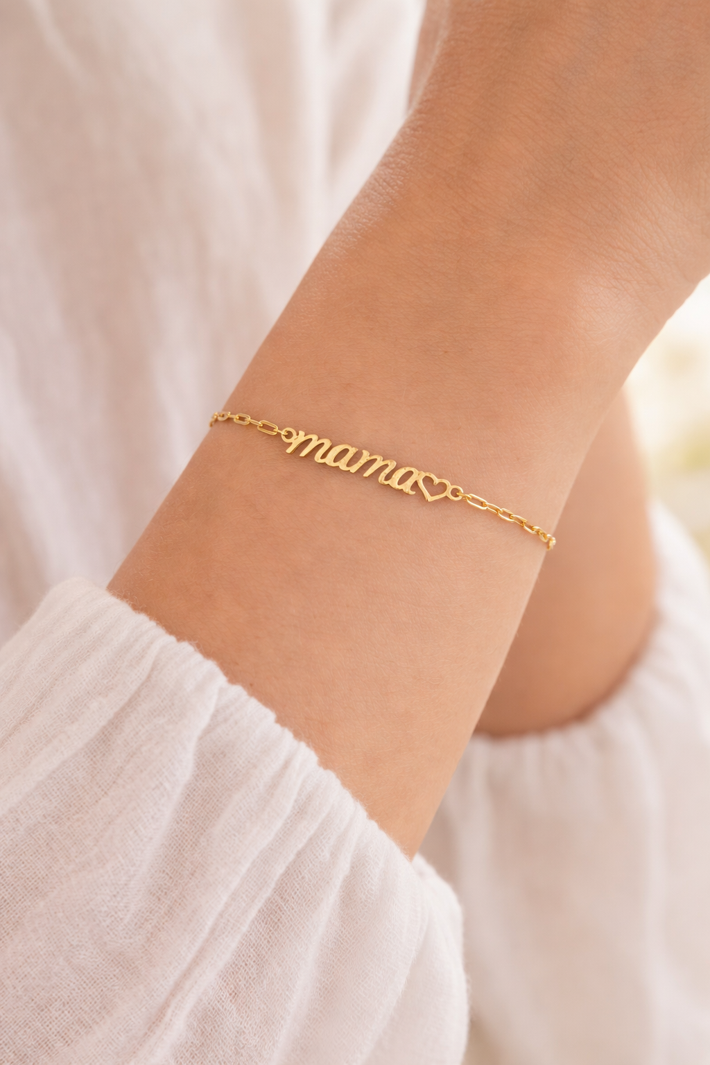 Bracelet Déesse "Mama coeur"