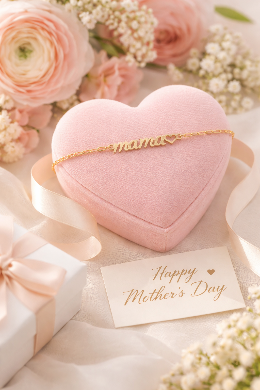 Bracelet Déesse "Mama coeur"