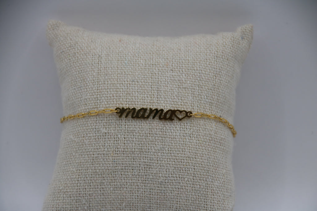 Bracelet Olympe "Mama coeur"