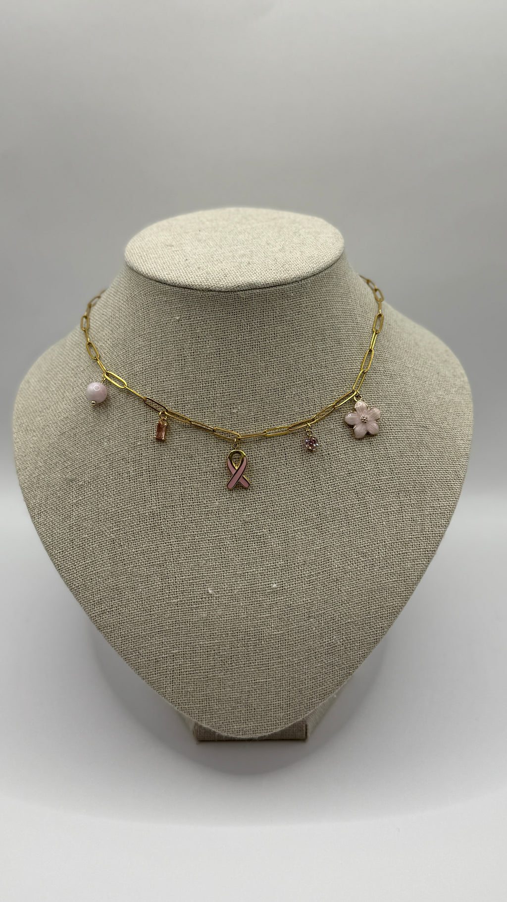 Collier Octobre Rose